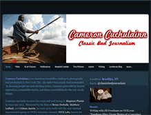 Tablet Screenshot of cameroncuchulainn.com